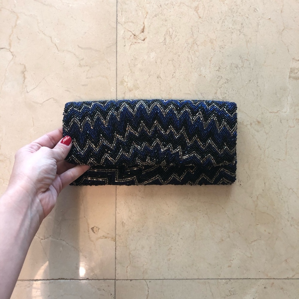 Moyna Beaded Clutch